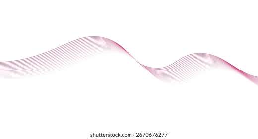 pink abstract background. abstract background with lines. red geometric shape. dynamic lines illustration eps10