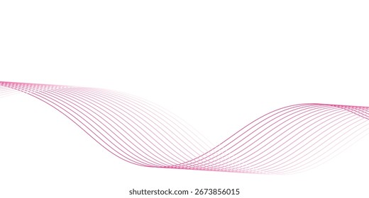 Fondo abstracto rosado. Fondo abstracto con líneas. Forma geométrica roja. Formas dinámicas 