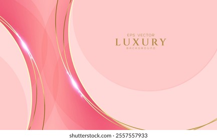 pink abstract background with a modern and luxurious feel