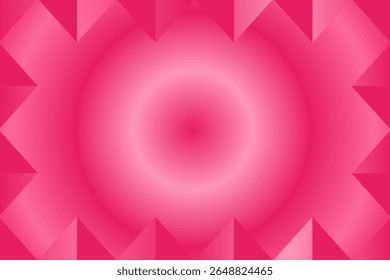  fundo abstrato rosa com gradiente radial e listras circulares. simples, borrado, moderno e colorido. usado para fundo, pano de fundo, papel de parede e banner