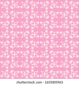 Pink Abstract Background. Seamless Pattern. Texture Wallpaper. Vector Image.