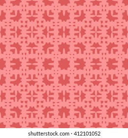 Pink abstract background, striped textured geometric seamless pattern