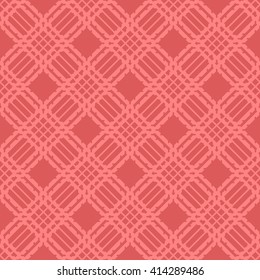 Pink abstract background, striped textured geometric seamless pattern