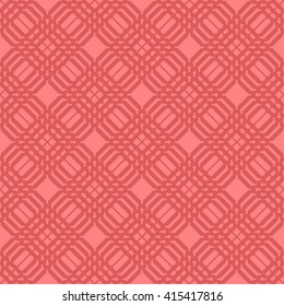 Pink abstract background, striped textured geometric seamless pattern