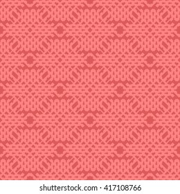 Pink abstract background, striped textured geometric seamless pattern