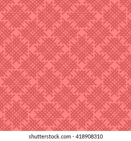 Pink abstract background, striped textured geometric seamless pattern