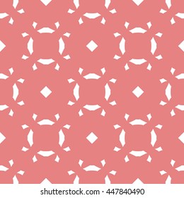 Pink abstract background, striped textured geometric seamless pattern