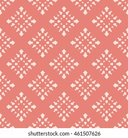 Pink abstract background, striped textured geometric seamless pattern