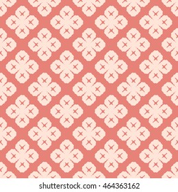 Pink abstract background, striped textured geometric seamless pattern