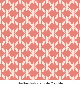 Pink abstract background, striped textured geometric seamless pattern