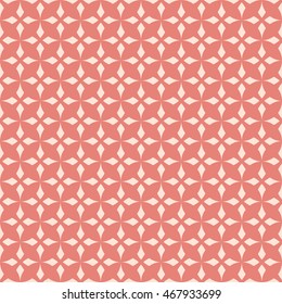 Pink abstract background, striped textured geometric seamless pattern