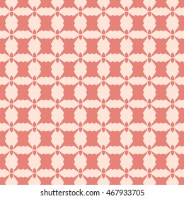 Pink abstract background, striped textured geometric seamless pattern