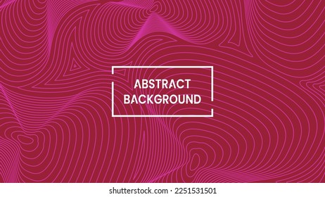 pink abstract background with swirl lines pattern. unique, modern and creative. used for wallpaper, background, backdrop, banner, copy space and homepage