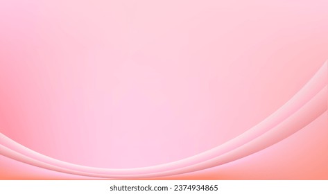 Pink abstract background template Beautiful futuristic Geometric background for presentation. Textured intricate 3D wall in light pink
