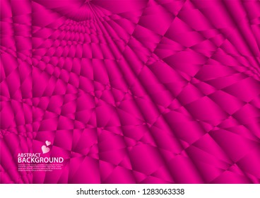 Pink Abstract background, texture design, vector illutration, valentines or wedding background, cover, flyer, advertisement, Horizontal paper