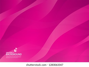 Pink Abstract background, texture design, vector illutration, valentines or wedding background, cover, flyer, advertisement, Horizontal paper