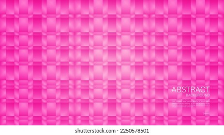 rosafarbener abstrakter Hintergrund, rosafarbener Hintergrund für Valentin, Web-Hintergrund, Polygongrafik, Geometrische Vektorgrafik, Minimale Textur, rosafarbene Deckengestaltung, Flugzeugablage, Banner, Wanddekoration, Tapete