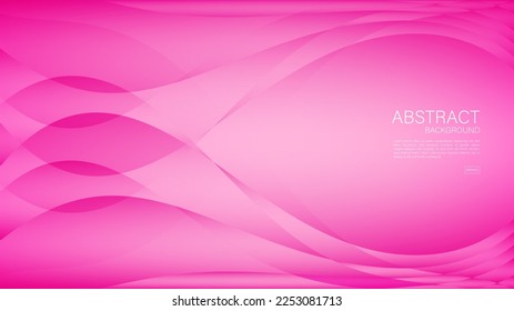 Pink abstract background, pink background for valentine, web background, wave graphic, Geometric vector, Minimal Texture, pink cover design, flyer template, banner, wall decoration, wallpaper