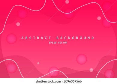 fondo abstracto rosa para valentinas día estilo líquido fiesta de onda romántico moderno eps10 vector