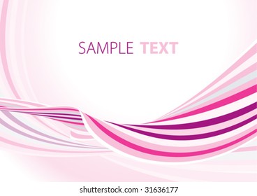 Pink abstract background. Vector