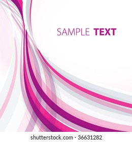 Pink abstract background. Vector