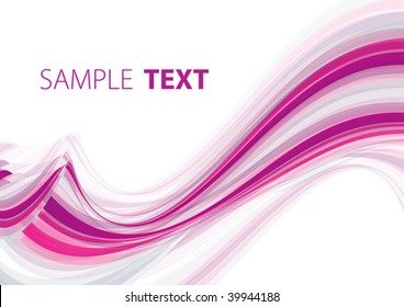 Pink abstract background. Vector