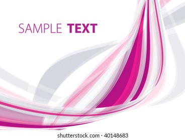 Pink abstract background. Vector