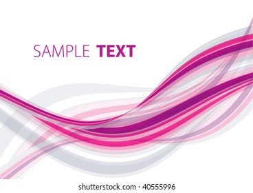 Pink abstract background. Vector