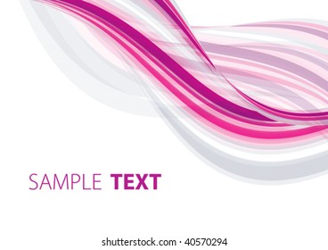 Pink abstract background. Vector