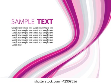 Pink abstract background. Vector