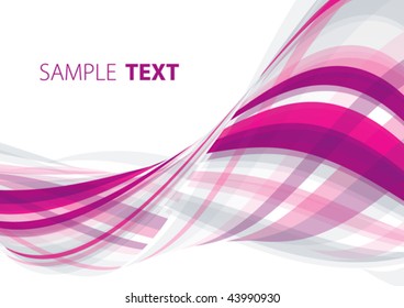 Pink abstract background. Vector