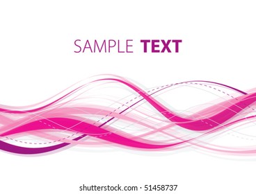 Pink abstract background. Vector