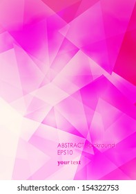 pink abstract background. Vector Design