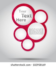 pink abstract background. vector illustration