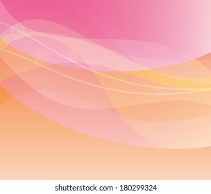 Pink abstract background, vector illustration