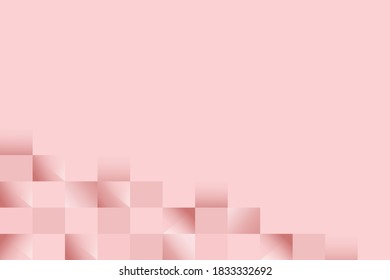 Pink abstract background vector illustration.