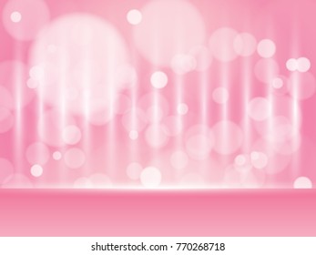 Pink abstract background vector illustration