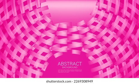Pink abstract background, pink wave background for valentine, gradient background, wave pattern, Geometric vector, Minimal Texture, pink cover design, flyer, banner, wall decoration, wallpaper