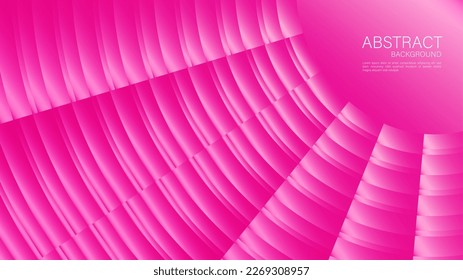 Pink abstract background, pink wave background for valentine, gradient background, wave pattern, Geometric vector, Minimal Texture, pink cover design, flyer, banner, wall decoration, wallpaper