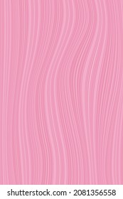Pink Abstract Background with Wavy Lines 