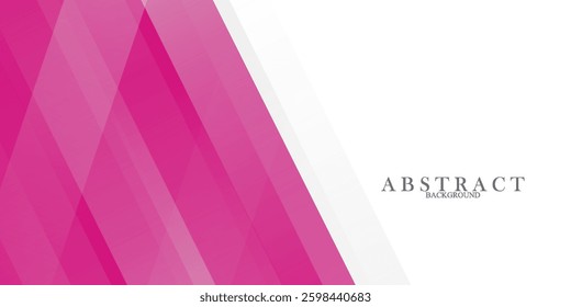 Pink abstract background with white color. Abstract blue background with square shapes. Modern Simple pink Grey Abstract Background Presentation Design for Corporate Business and Institution.