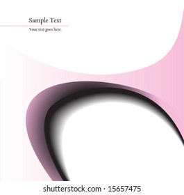 Pink abstract business design with space for copy