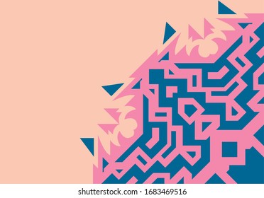 pink abstract color wallpaper pattern vector draw