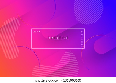PINK, Abstract cool background. Curve shape, wavy, dynamic background, gradient color, flowing shapes. Blur banner design,. Usable for landing page. Trendy and modern background color.
