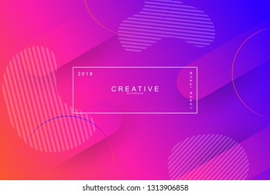 PINK, Abstract cool background. Curve shape, wavy, dynamic background, gradient color, flowing shapes. Blur banner design,. Usable for landing page. Trendy and modern background color.