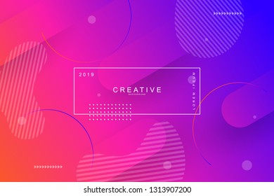 PINK, Abstract cool background. Curve shape, wavy, dynamic background, gradient color, flowing shapes. Blur banner design,. Usable for landing page. Trendy and modern background color.