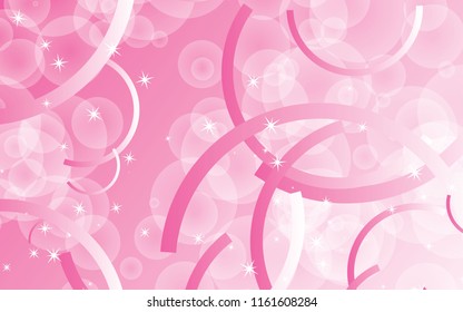 pink abstract geometric background