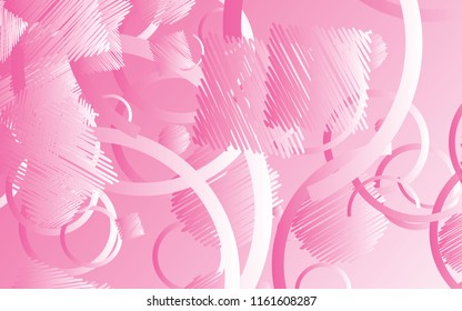 pink abstract geometric background
