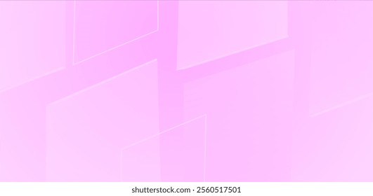 Pink Abstract Geometric background with dynamic shapes composition , pink background with soft minimal colors . Perfect for creative project .