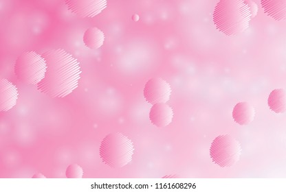 pink abstract geometric background vector